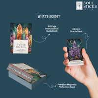 Crystals Wisdom Oracle Card Deck #LV9770 - $24.95