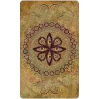 Divine Nature Oracle Deck LV9578 purple gold mandala tarot card