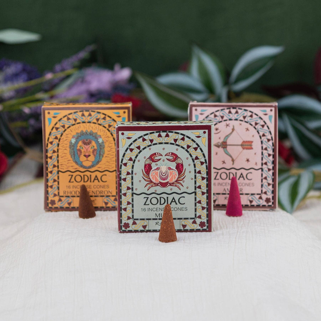 Zodiac Incense Cones - Astrology Inspired Incense #BC0555