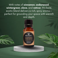 15ml Eastern Aromatique essential oil blend by Best of Nature in amber bottle