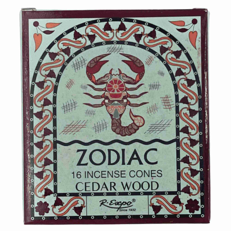 Zodiac Incense Cones - Astrology Inspired Incense #BC0555