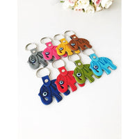 Thumbnail for Elephant Evil Eye Keychain #Q386 - $8.95