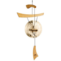 Small 21’’ Emperor Gong with Woodstock #EGCS, wooden curved design
