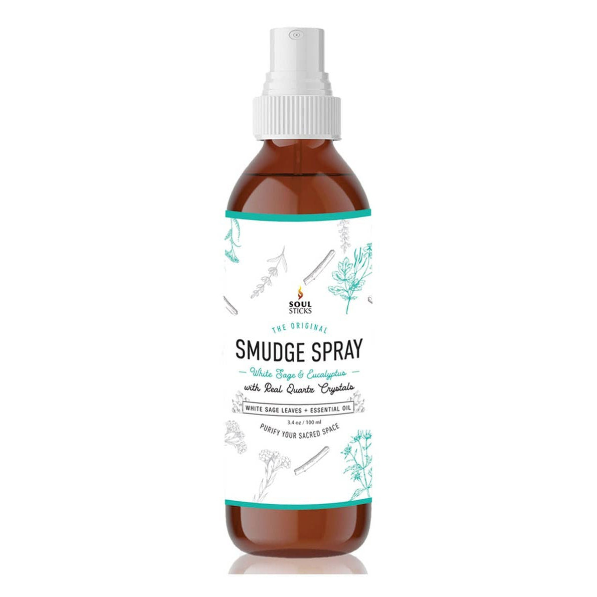 Eucalyptus Sage Smudge Spray - Soul Sticks Eucalyptus #BC0545