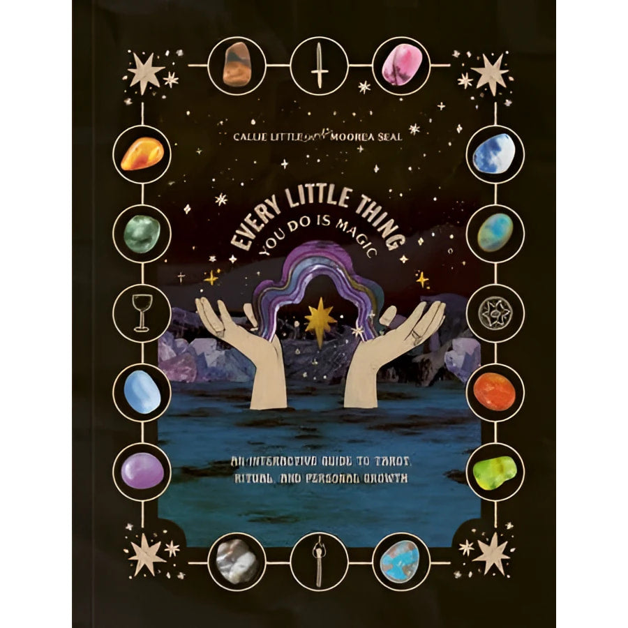 Magic Workbook Every Little Thing You Do Is Magic features hands reaching for stars