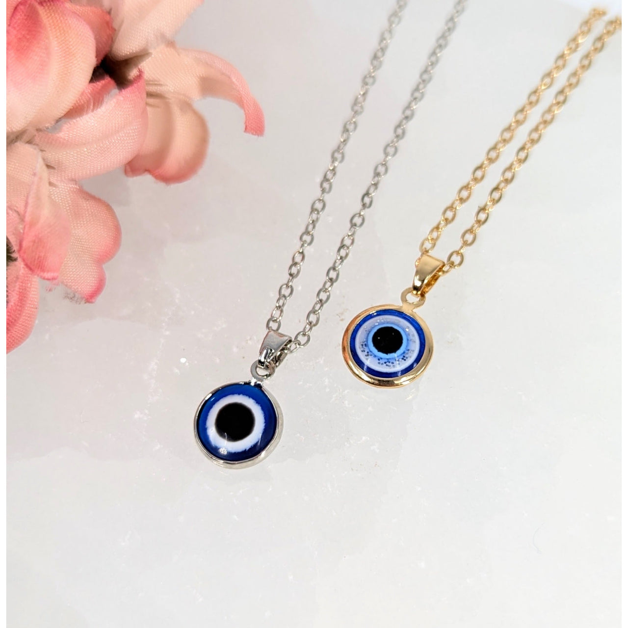 Evil Eye adj 20’’ - 22’’ Pendant on Chain Necklace #LV9757