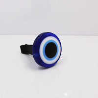 Thumbnail for Blue and black evil eye ring on Evil Eye Car Vent Clip 1’ #LV5499