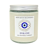 Thumbnail for Evil Eye Protection Candle 9oz Glass Jar Soy Candle #LV5592