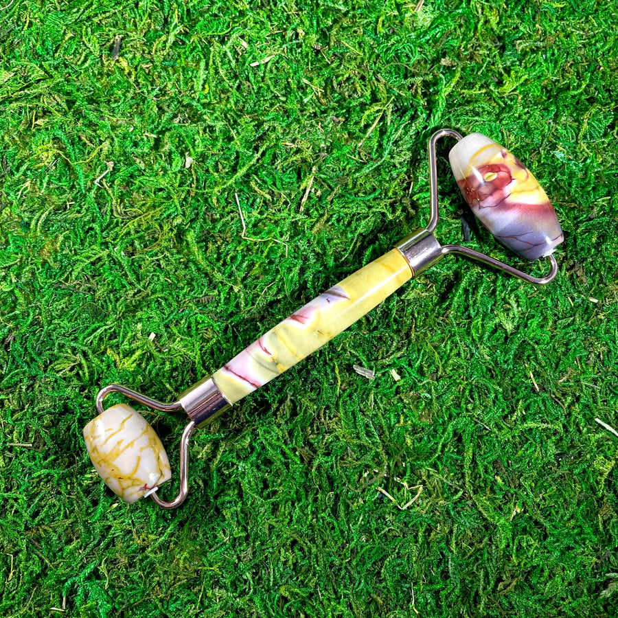 Facial Massage Roller #P102 - Mookaite Jasper - $39