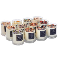 Fall Candles Halloween Candles Soy Candle Crystal Candles