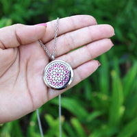 Fantasy Flower Essential Oil Necklace Gift #LV9140 $35