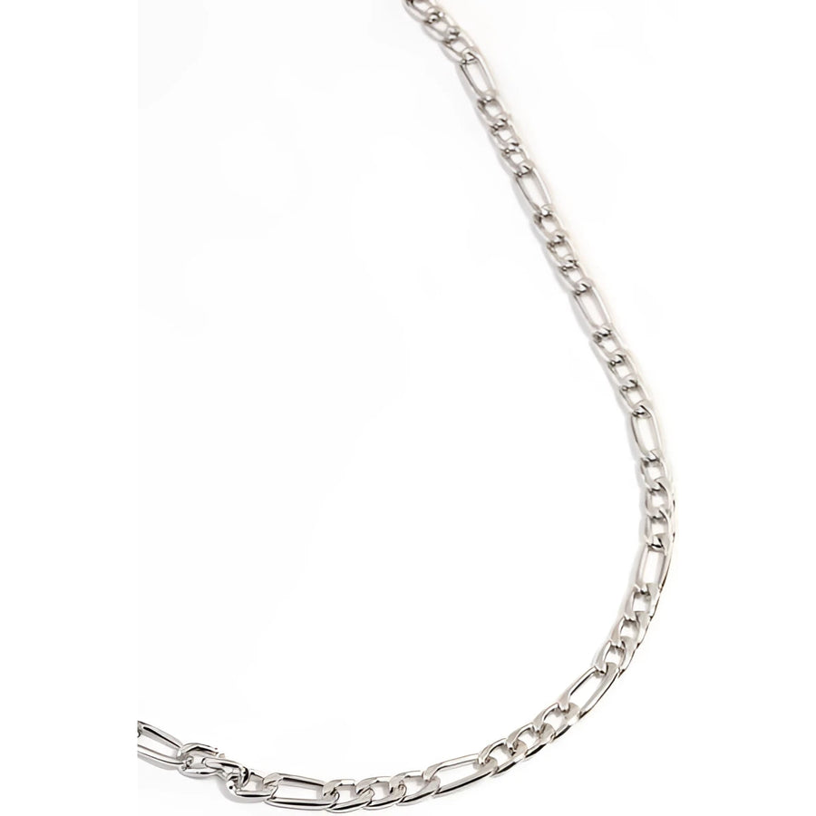 Figaro Necklace Chain 18’’ Silver Plated #LV9172 $6.95