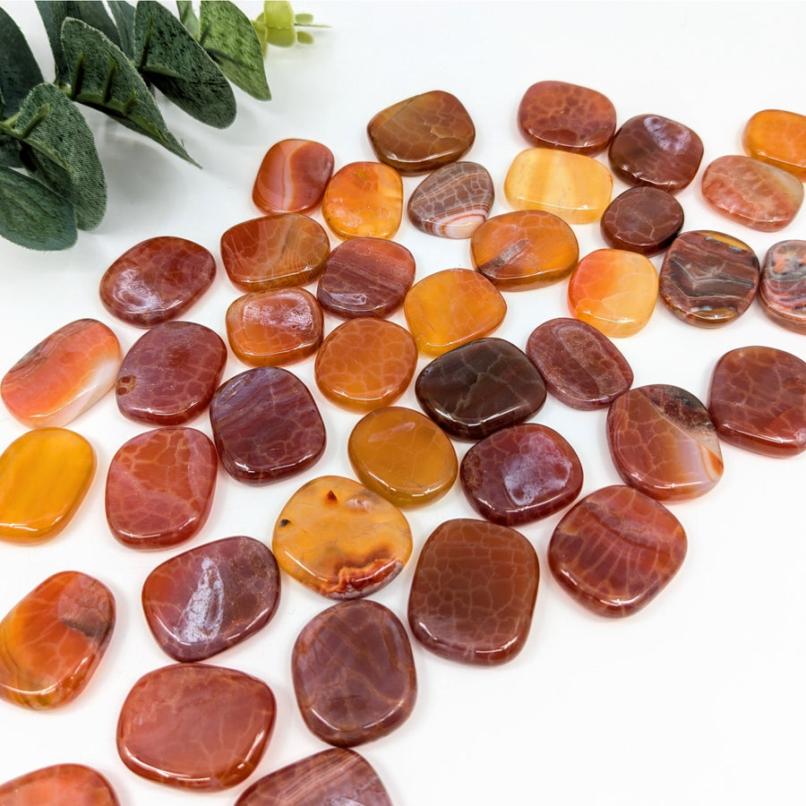 Fire Agate.8-1’’ Mini Palm #LV6017 - $3.95