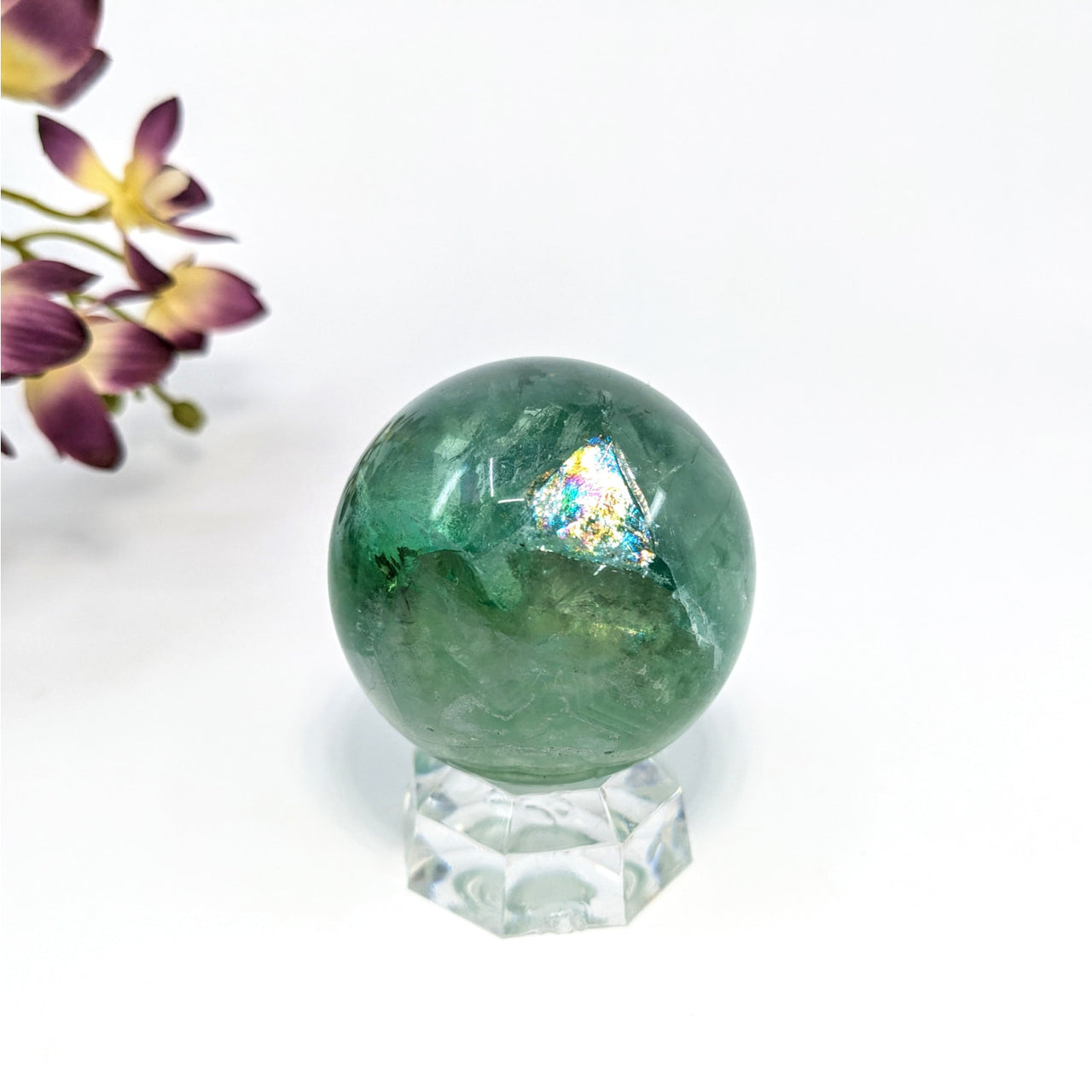 Fluorite 1.8’’ Sphere #LV6622 - $45