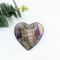 Thumbnail for Fluorite 2.9’’ Heart Dish Bowl #LV6248 - $39