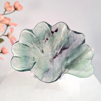 Fluorite 4’’ Shell Bowl #LV8935 - $39