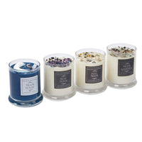 Thumbnail for Full Moon Candle: Crystal Candles Set, Soy Candle in 7.5oz Square Glass #LV5486