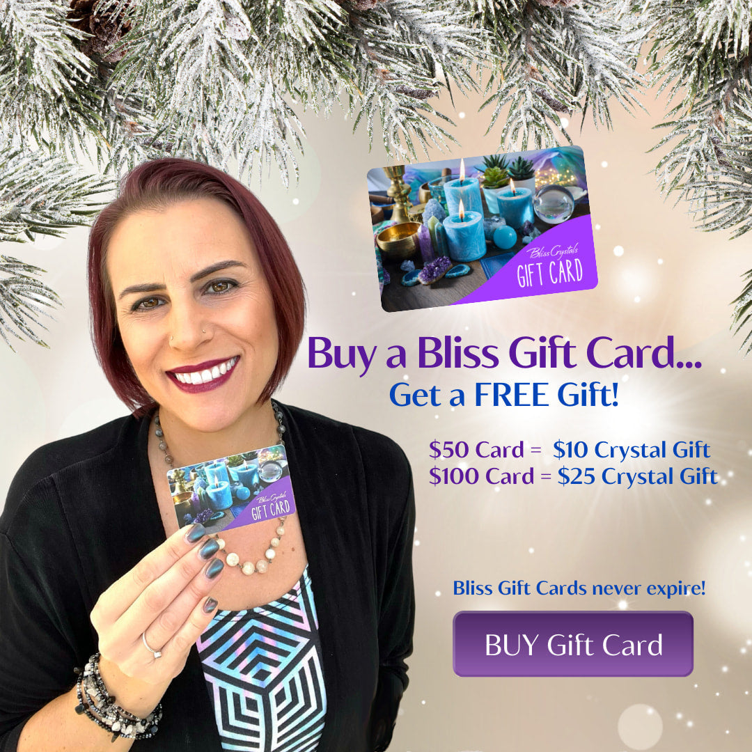 GIFT CARD for Bliss Crystals - Redeem in-store or online