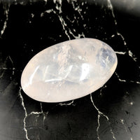 Girasol Quartz 4.5’’ Jumbo Pebble #BC1019 smooth translucent oval moonstone