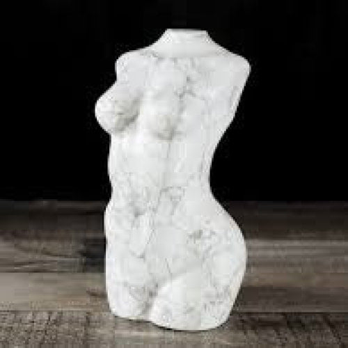 Goddess Body 3’’ #C069 - White Howlite - $72