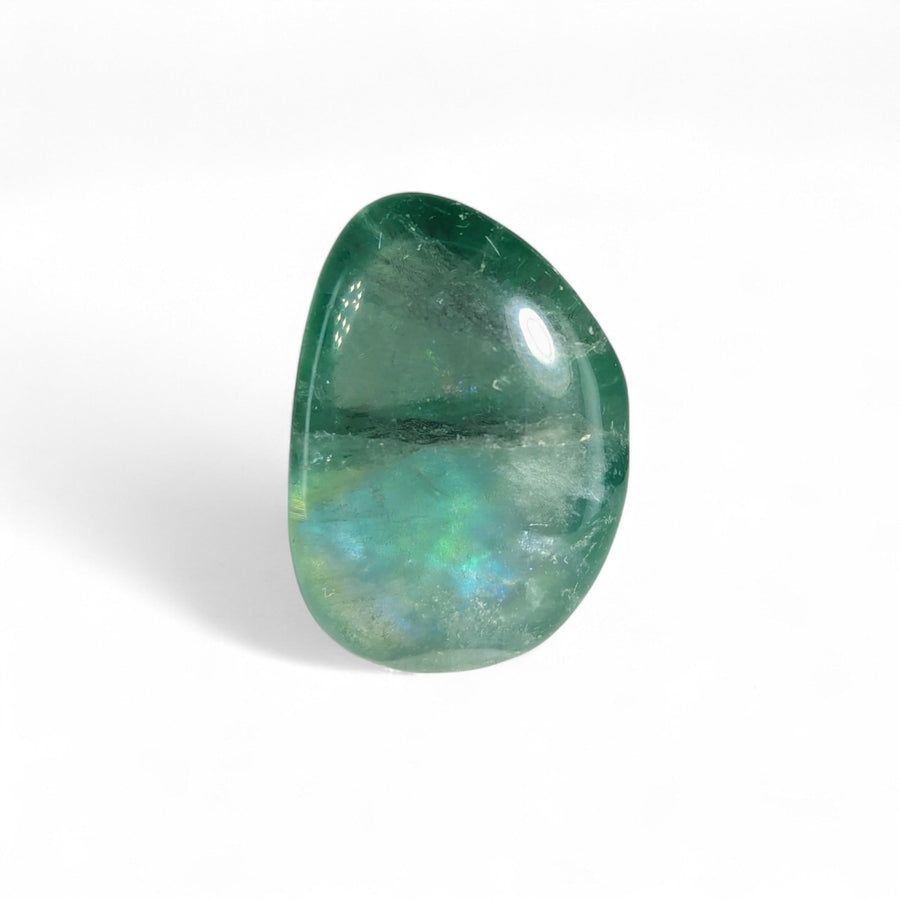 Gold Crystal Holder Necklace 23’’ - (One stone included)