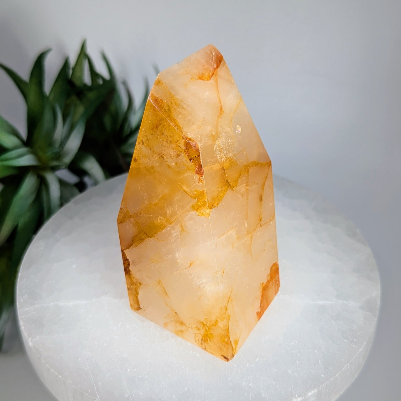 Golden Healer Quartz 2.7’’ Geo Cut Freeform #LV9014 - $36
