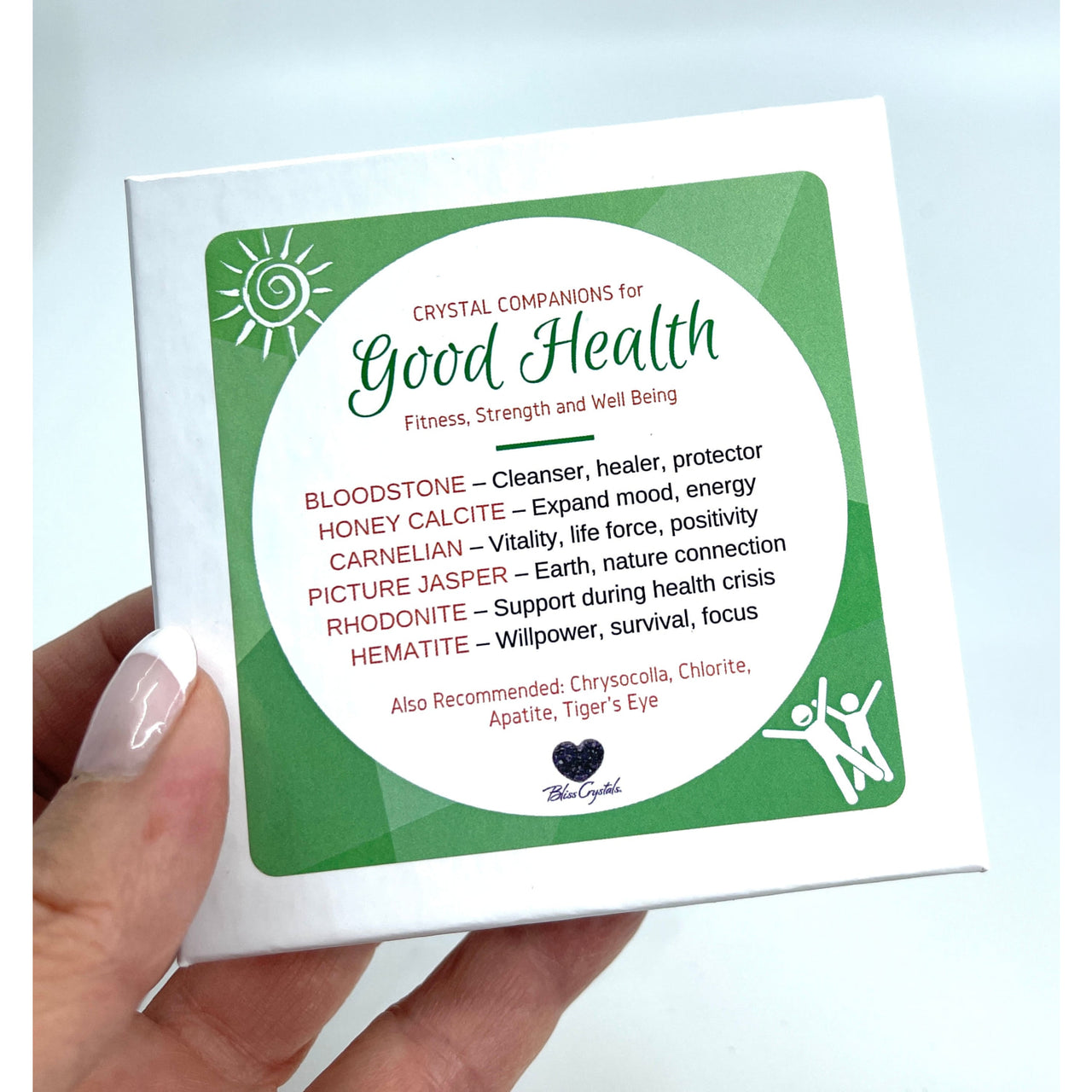 Good Health Crystal Companion Set w Gift Box #SK6969K - $39