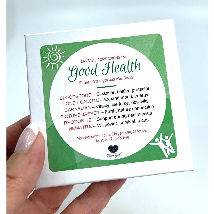 Good Health Crystal Companion Set w Gift Box #SK6969K - $39