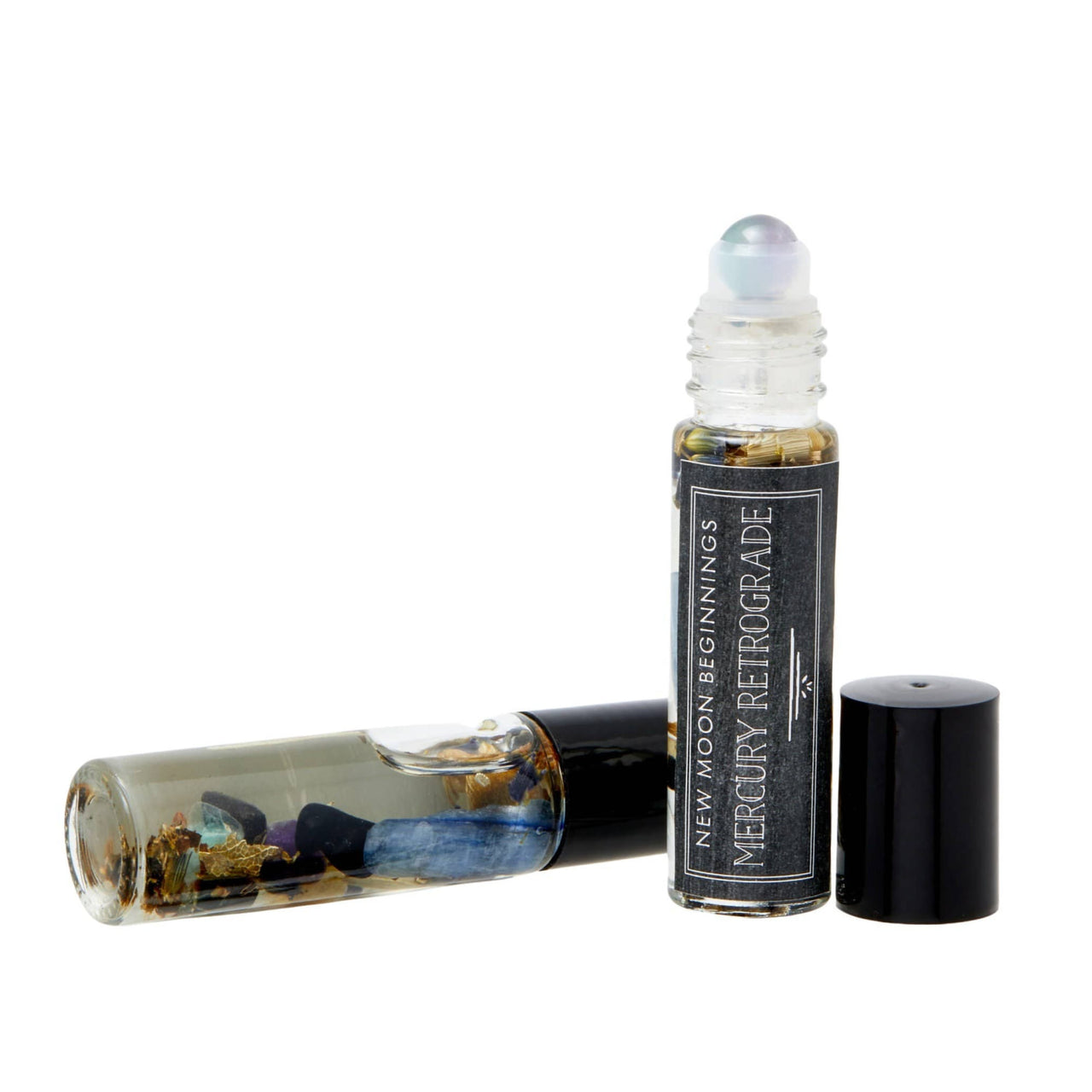 Good Luck Intention Roll On Perfume 10ml with jojoba oil base and crystal infusion