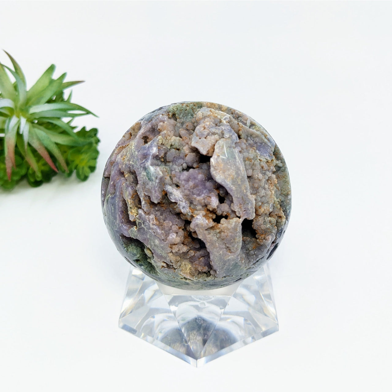 Grape Agate 2.8’’ Sphere #LV6801 - $290