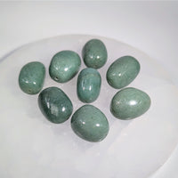 Green Aventurine 15 20mm Tumbled Stone Bead #LV9428 $2.95