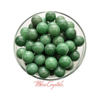 Thumbnail for 1 Mini Green Aventurine Sphere + Stand pocket marble #GA48