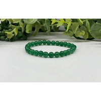 Green Aventurine 6mm Beaded Stretch Bracelet LV9517