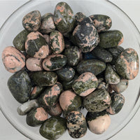 Green Clinozoisite Tumbled Stone #LV9173 $5.95
