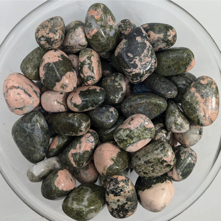Green Clinozoisite Tumbled Stone #LV9173 $5.95