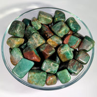 Green Jasper 1’’ Tumbled Stone #LV9961 - $2.95