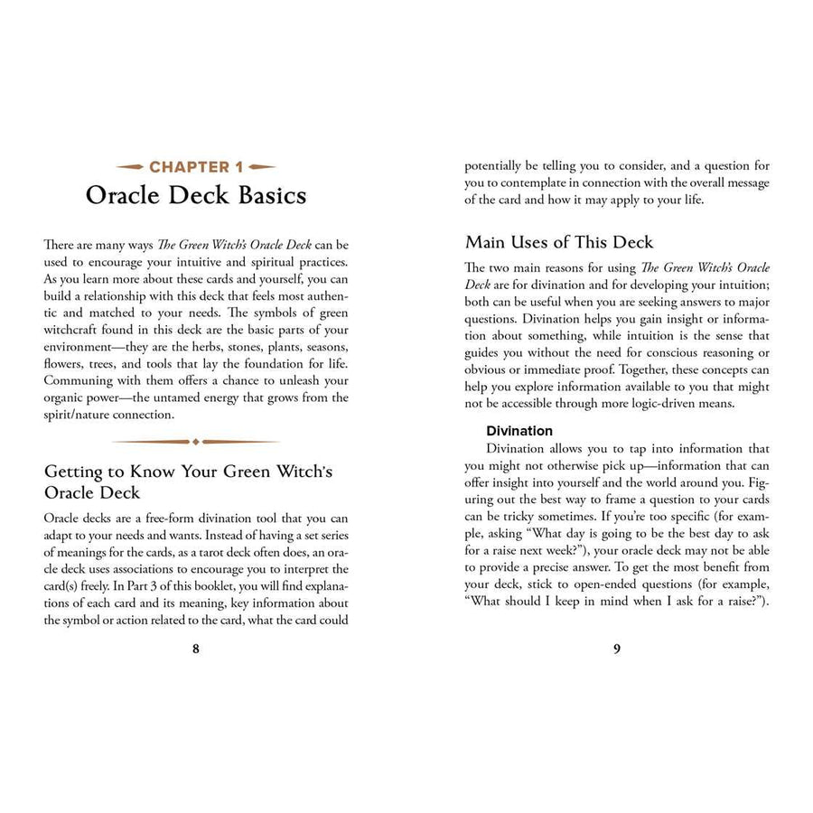 Green Witch’s Oracle Deck by Arin Murphy-Hiscock #LV3678