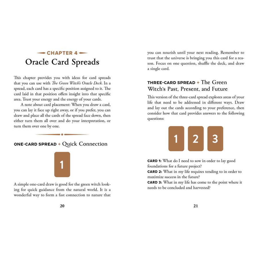 Green Witch’s Oracle Deck by Arin Murphy-Hiscock #LV3678