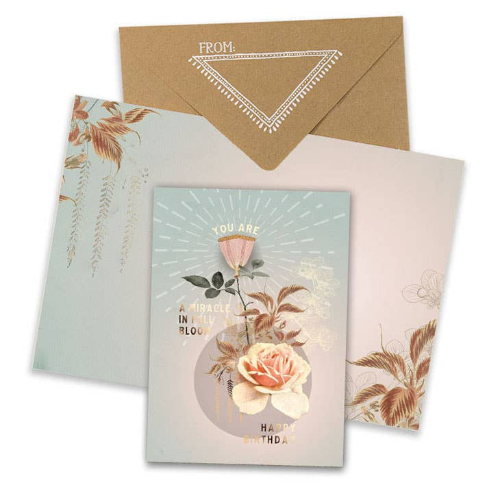 Greeting Card Full Bloom #W0416-F - $4.50