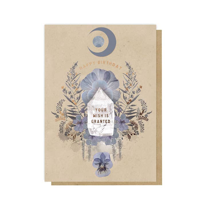 Greeting Card Granted Wish #W0408-F - $4.50