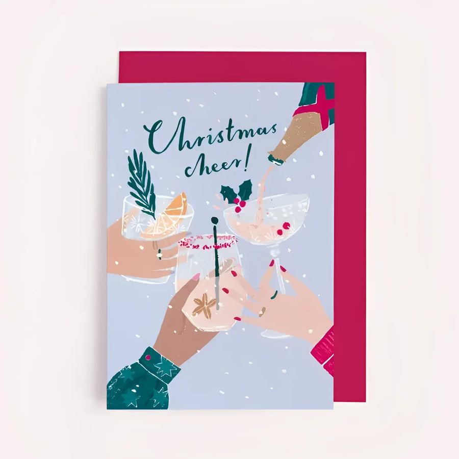 Greeting Card #K002 - Cheers Christmas - $6.95