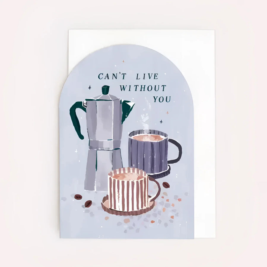 Greeting Card #K002 - Coffee Love - $6.95