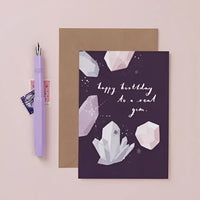 Greeting Card #K002 Happy Birthday To A Real Gem $6.95