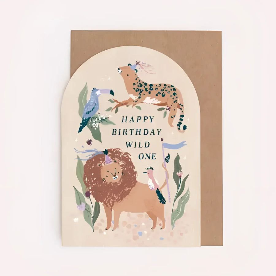 Greeting Card #K002 - Wild One Birthday - $6.95