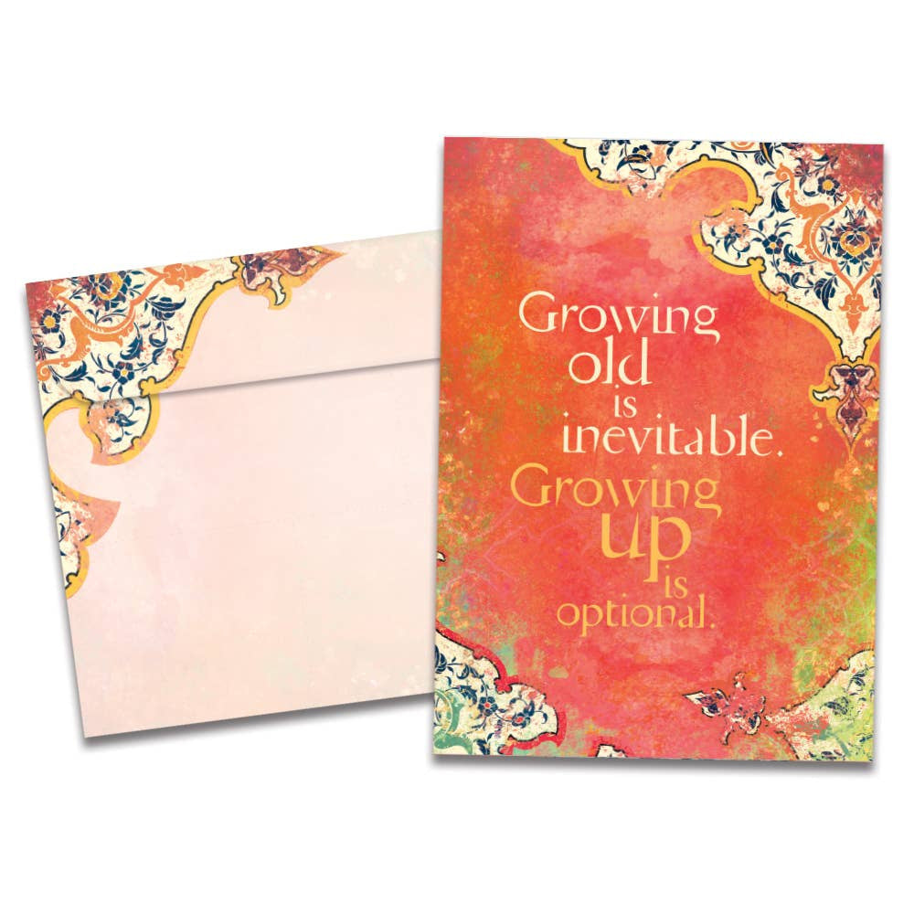 Growing Up Is Inevitable Birthday #14150 - $4.50