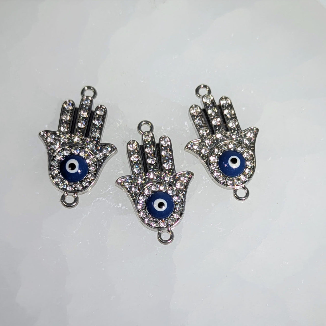 Hamsa Evil Eye 1.3’’ Pendant or Bead #LV9423 $3