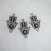 Hamsa Evil Eye 1.3’’ Pendant or Bead #LV9423 $3