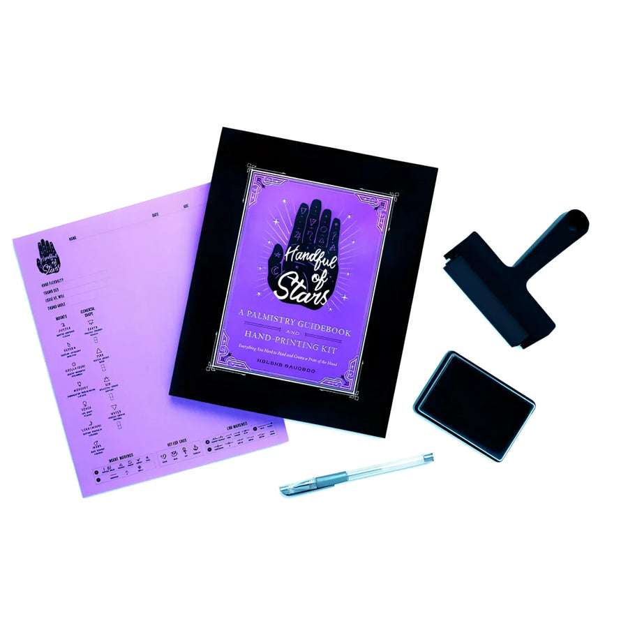 Handful of Stars: Palmistry Guidebook & Kit #Q339 - A Magical Book of Spells by Helene Saucedo
