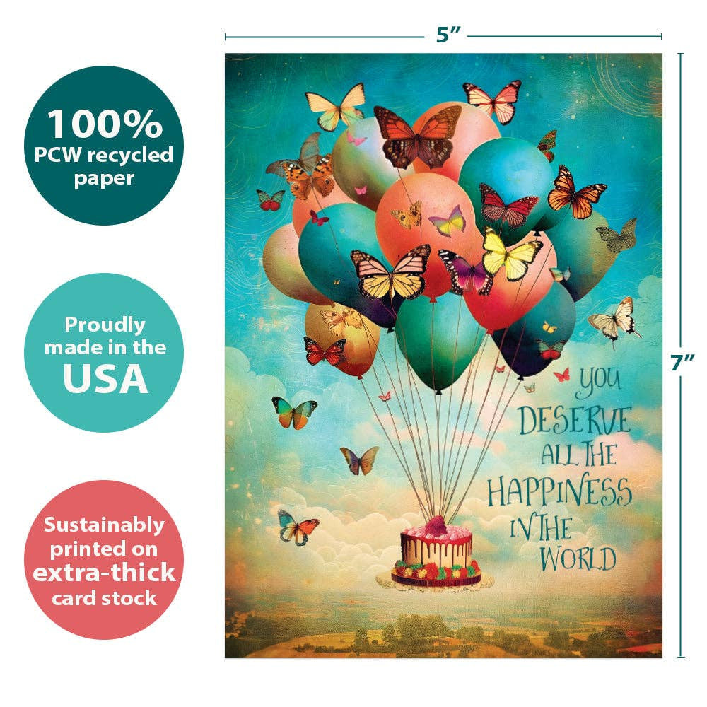 Happiness Balloons Birthday #22239 - $4.50