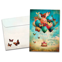 Thumbnail for Happiness Balloons Birthday #22239 - $4.50